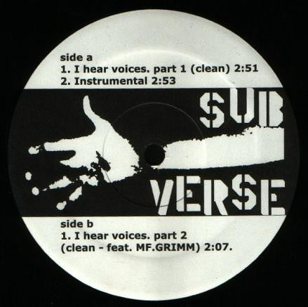 MF Doom - I Hear Voices