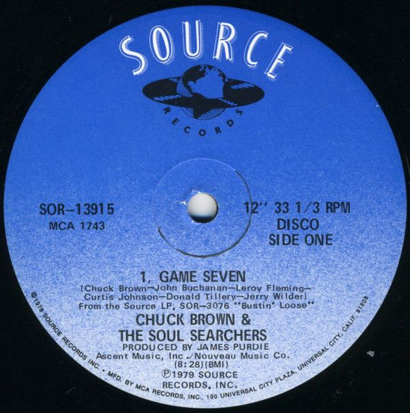 Chuck Brown & The Soul Searchers - Game Seven
