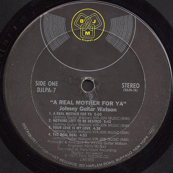 Johnny Guitar Watson - A Real Mother For Ya