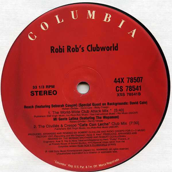 Robi Rob's Clubworld - Reach / Mi Gente Latina