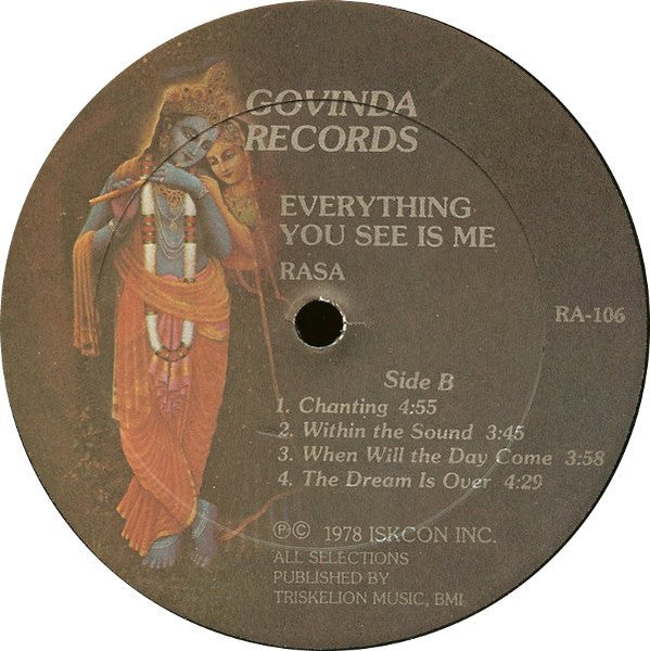 Rasa (9) - Everything You See Is Me