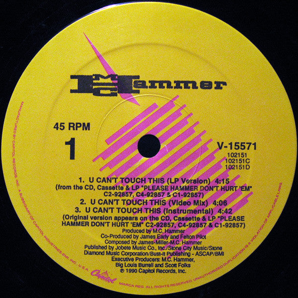 MC Hammer - U Can't Touch This