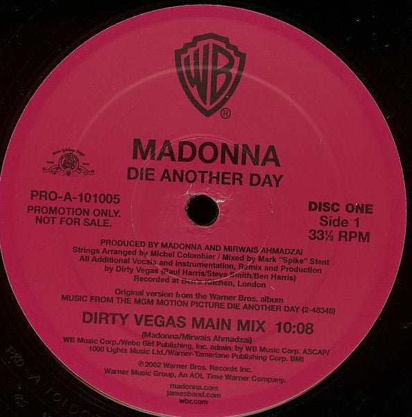 Madonna - Die Another Day (The Remixes)
