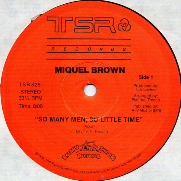 Miquel Brown - So Many Men - So Little Time