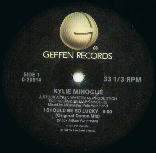 Kylie Minogue - I Should Be So Lucky