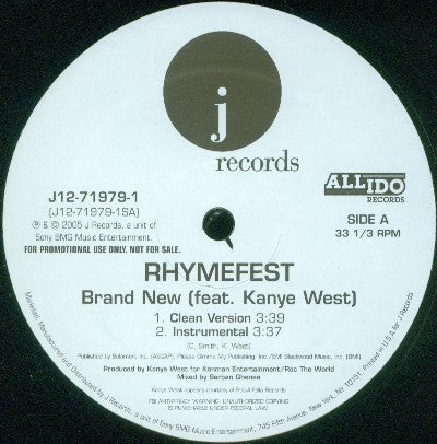 Rhymefest - Brand New