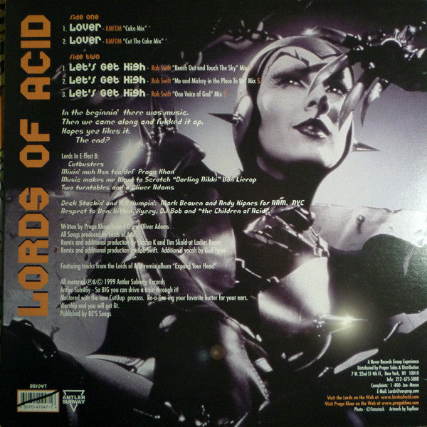 Lords Of Acid - Lover / Let's Get High
