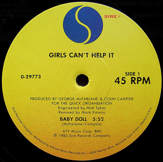 Girls Can't Help It - Baby Doll