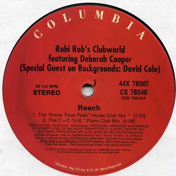 Robi Rob's Clubworld - Reach / Mi Gente Latina