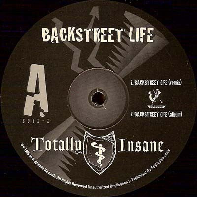 Totally Insane - Backstreet Life / Total Insanity / Playaz And Hustlaz