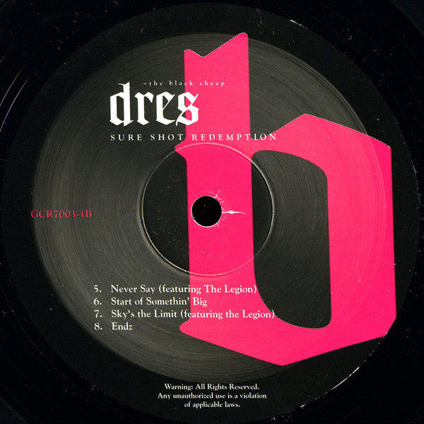 Dres [Black Sheep] - Sure Shot Redemption