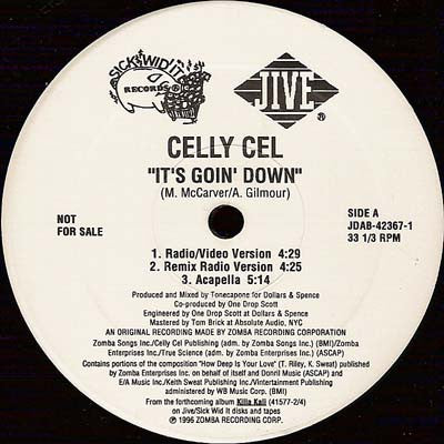 Celly Cel - It's Goin' Down