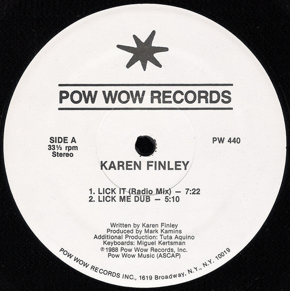 Karen Finley - Lick It