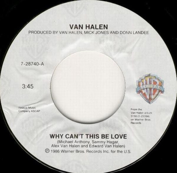 Van Halen - Why Can't This Be Love