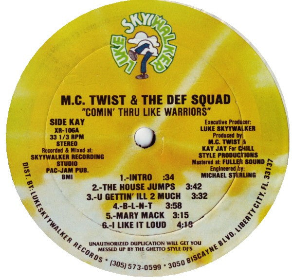 MC Twist & The Def Squad - Comin' Thru Like Warriors