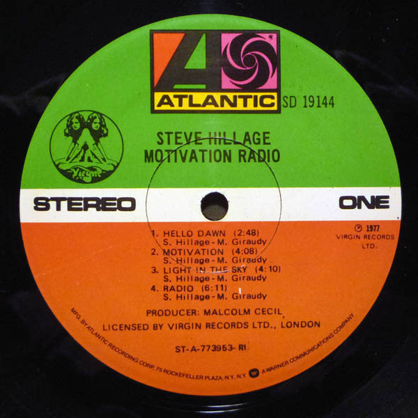 Steve Hillage - Motivation Radio