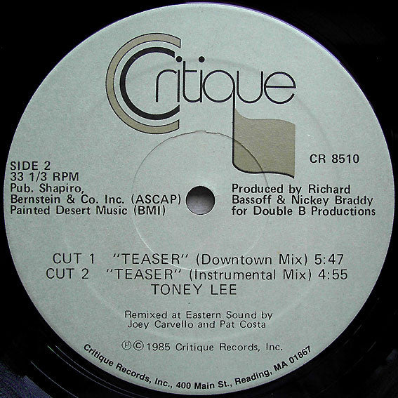 Toney Lee - Teaser