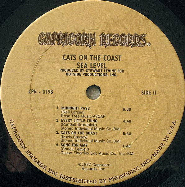 Sea Level - Cats On The Coast
