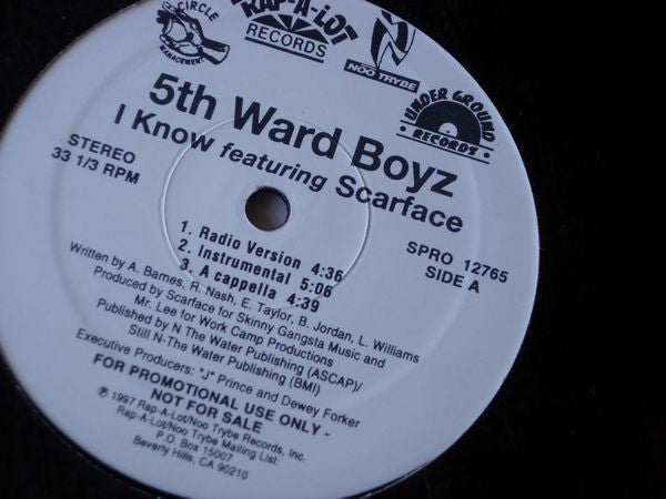 5th Ward Boyz - I Know / Heat