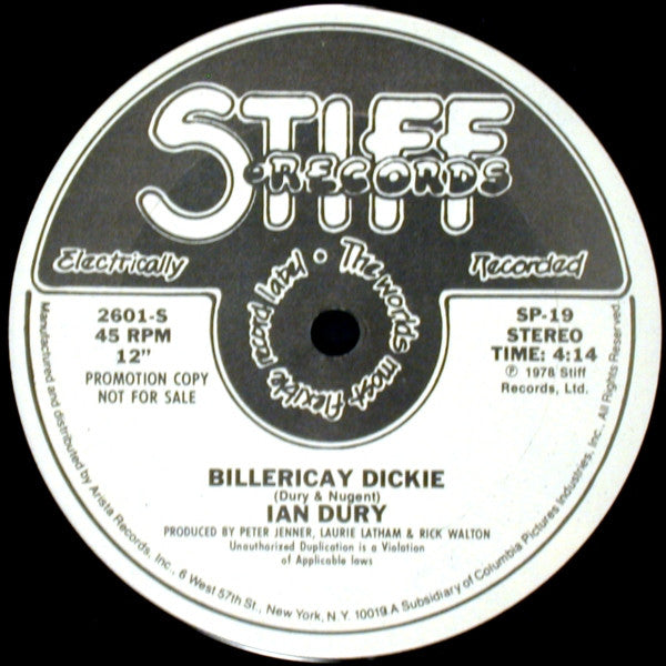 Ian Dury - Wake Up And Make Love With Me