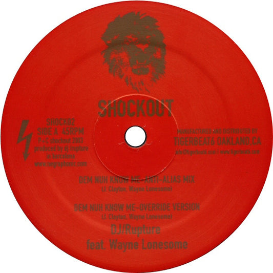DJ /rupture - Dem Nuh Know Me