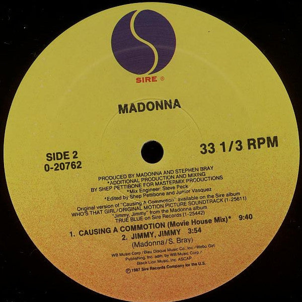 Madonna - Causing A Commotion