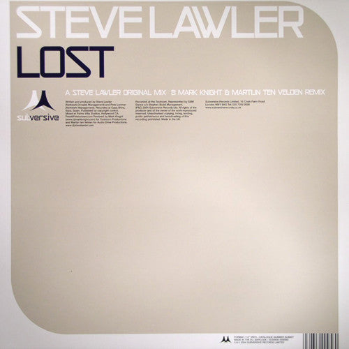 Steve Lawler - Lost