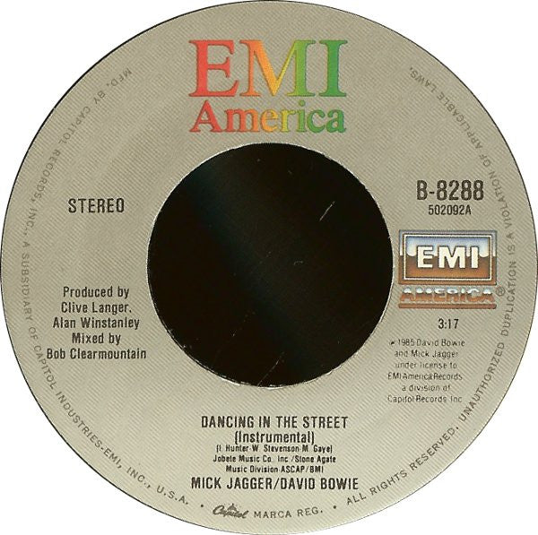 David Bowie / Mick Jagger - Dancing In The Street