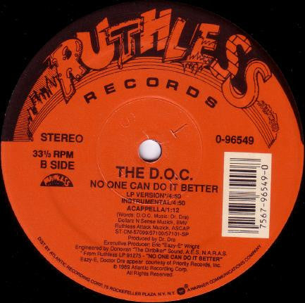 The D.O.C. - It's Funky Enough / No One Can Do It Better