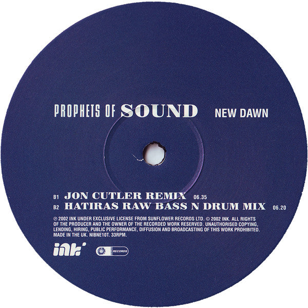 Prophets Of Sound - New Dawn