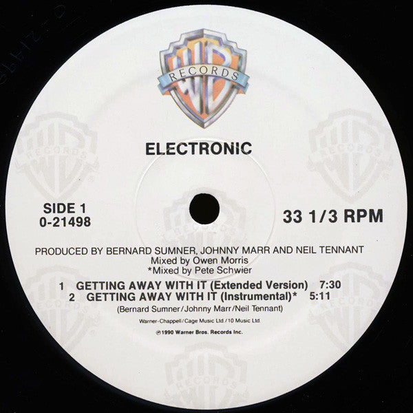 Electronic - Getting Away With It... Specially-Priced Maxi-Single! / Lucky Bag