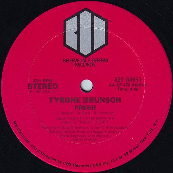 Tyrone Brunson - Fresh