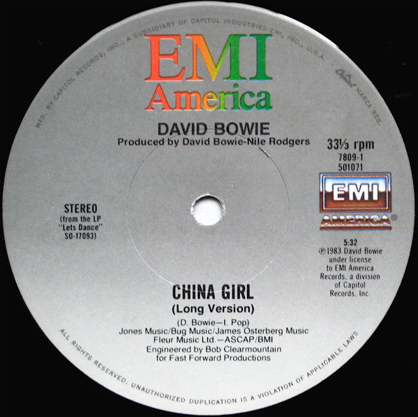 China Girl (Long Version)