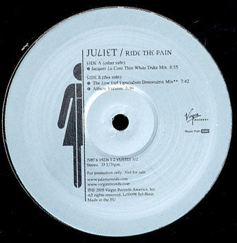 Juliet - Ride The Pain