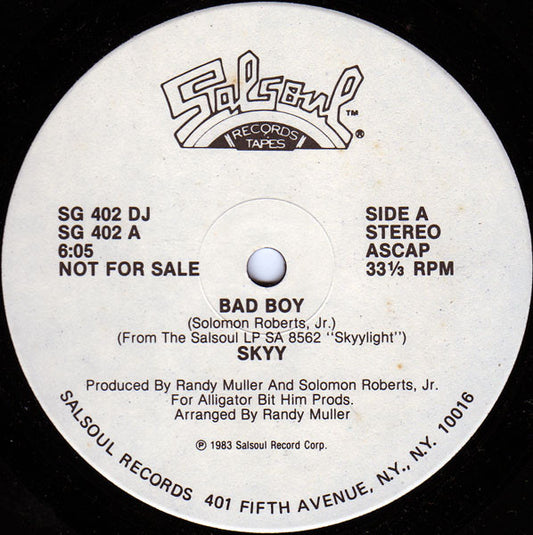 Skyy - Bad Boy