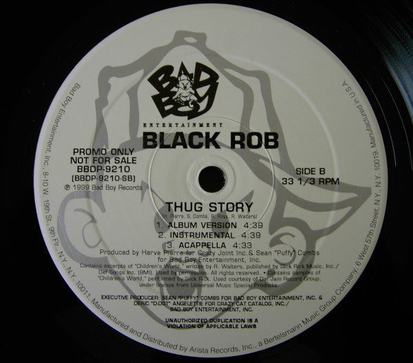 Black Rob - Lookin' At Us / Thug Story