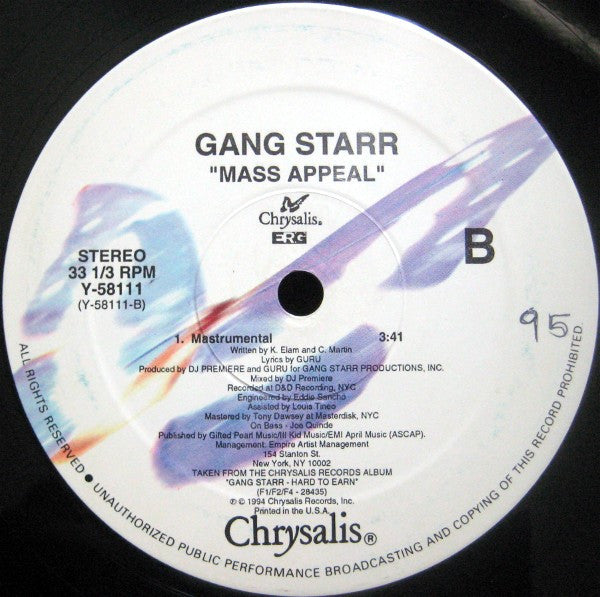 Gang Starr - Mass Appeal