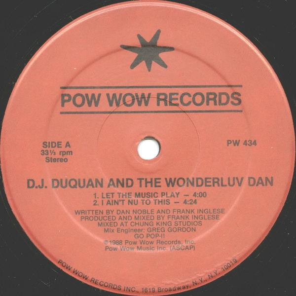 DJ Duquan - Let The Music Play / I Ain't Nu To This