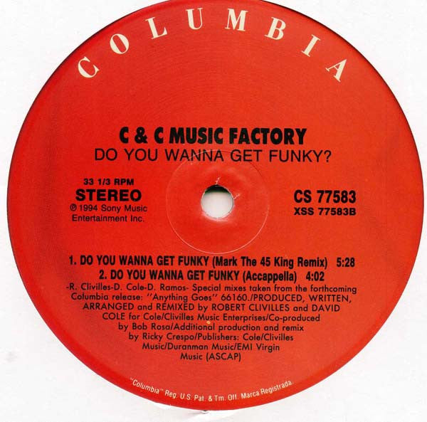 C + C Music Factory - Do You Wanna Get Funky