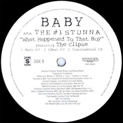 Baby (2) - Looks Like A Job 4... / What Happened To That Boy