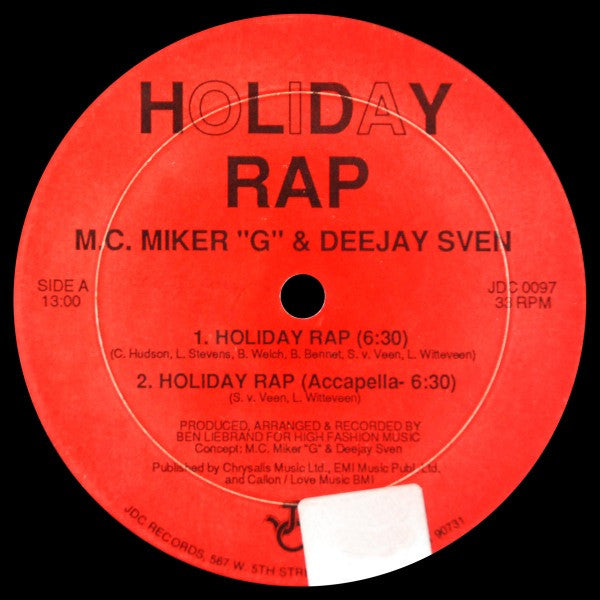 MC Miker G. & DJ Sven - Holiday Rap