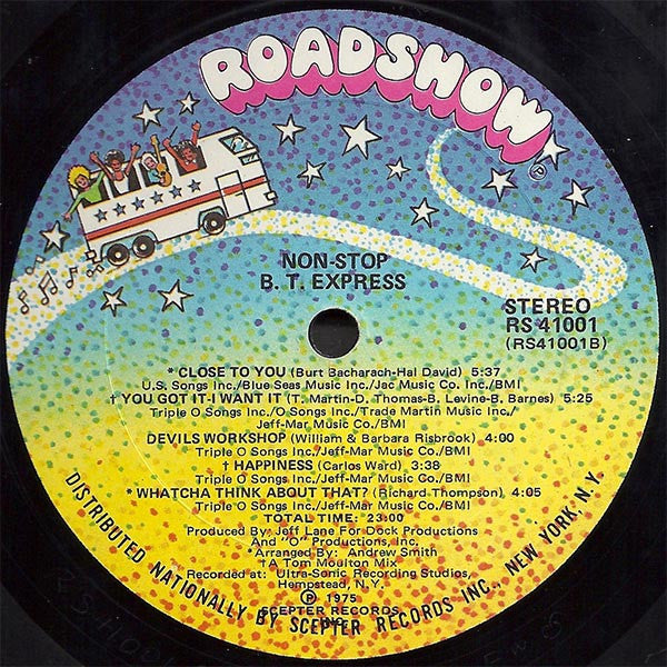B.T. Express - Non-Stop