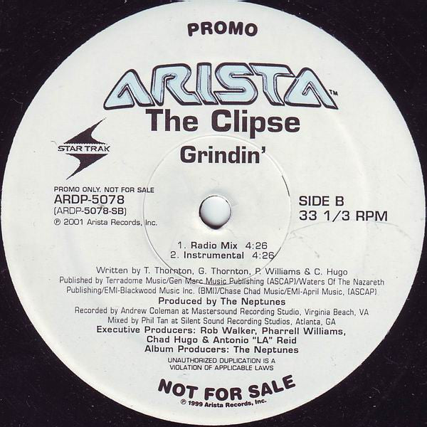 Clipse - Grindin'