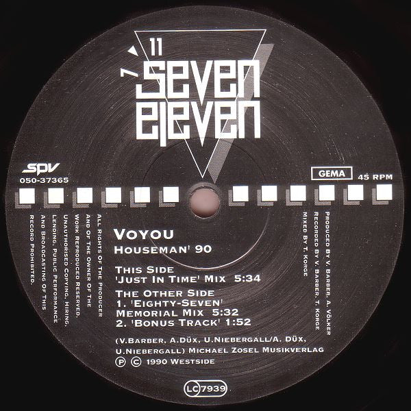 Voyou - Houseman '90
