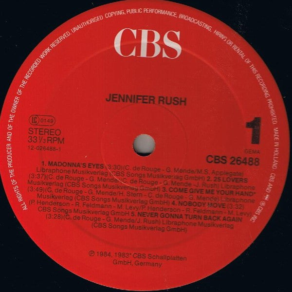 Jennifer Rush (International Version)