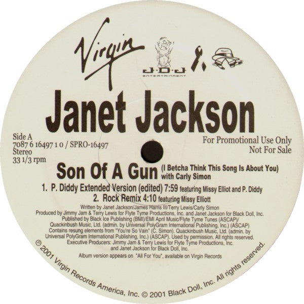 Janet Jackson - Son Of A Gun (I Betcha Think This Song Is About You)