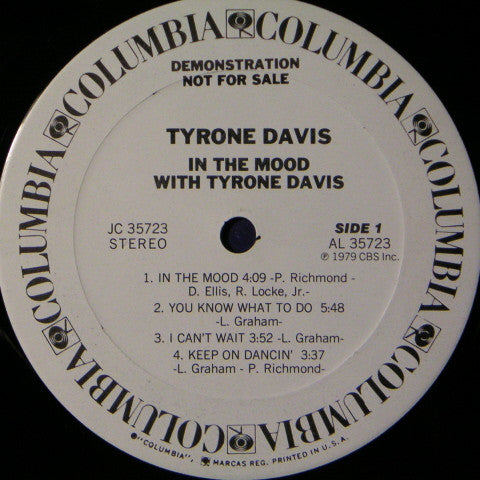 In The Mood With Tyrone Davis