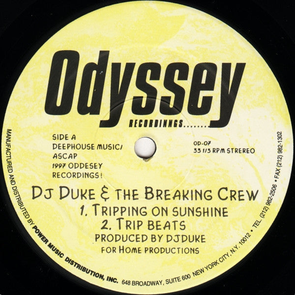 DJ Duke - Tripping On Sunshine