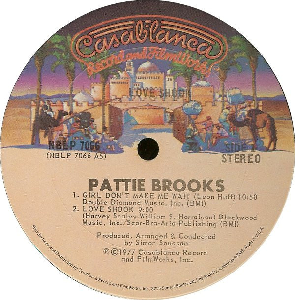Pattie Brooks And Simon Orchestra, The - Love Shook