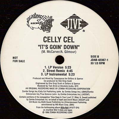 Celly Cel - It's Goin' Down